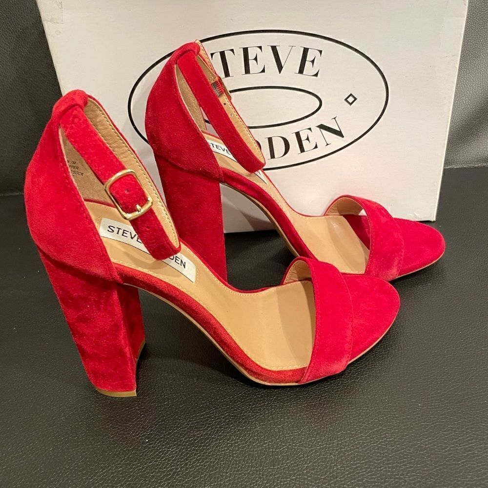 STEVE MADDEN Carrson Ankle Straps Sandals